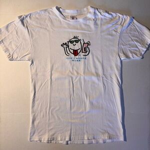 Vtg Don’t Wanna Work Cartoon Face Jim Benton 90’s USA Single Stitch Tshirt L